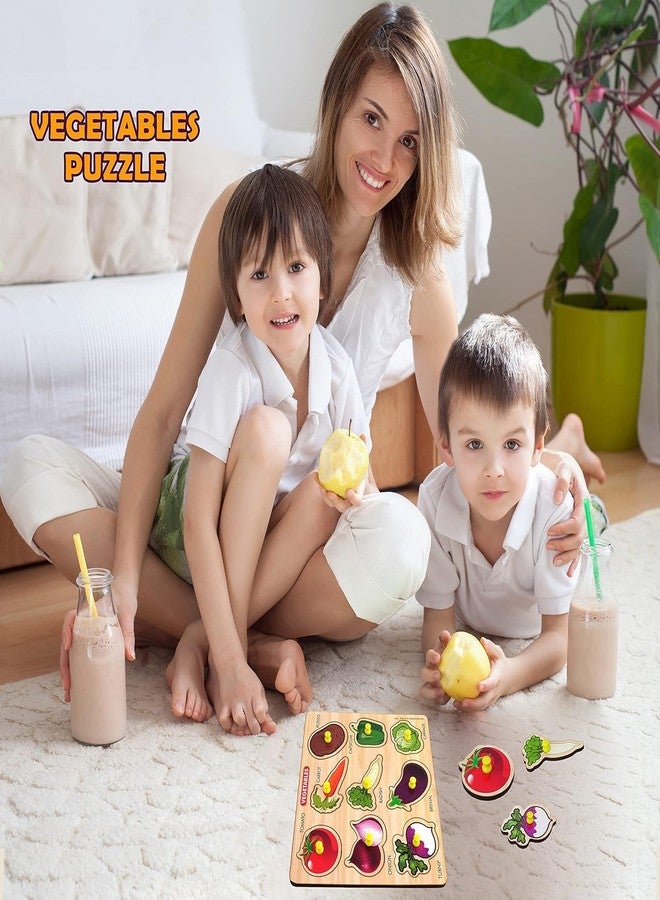 MAPA PLAY Colorful Wooden Child Floor Puzzle Board Games for Children Learning Educational - Image 2